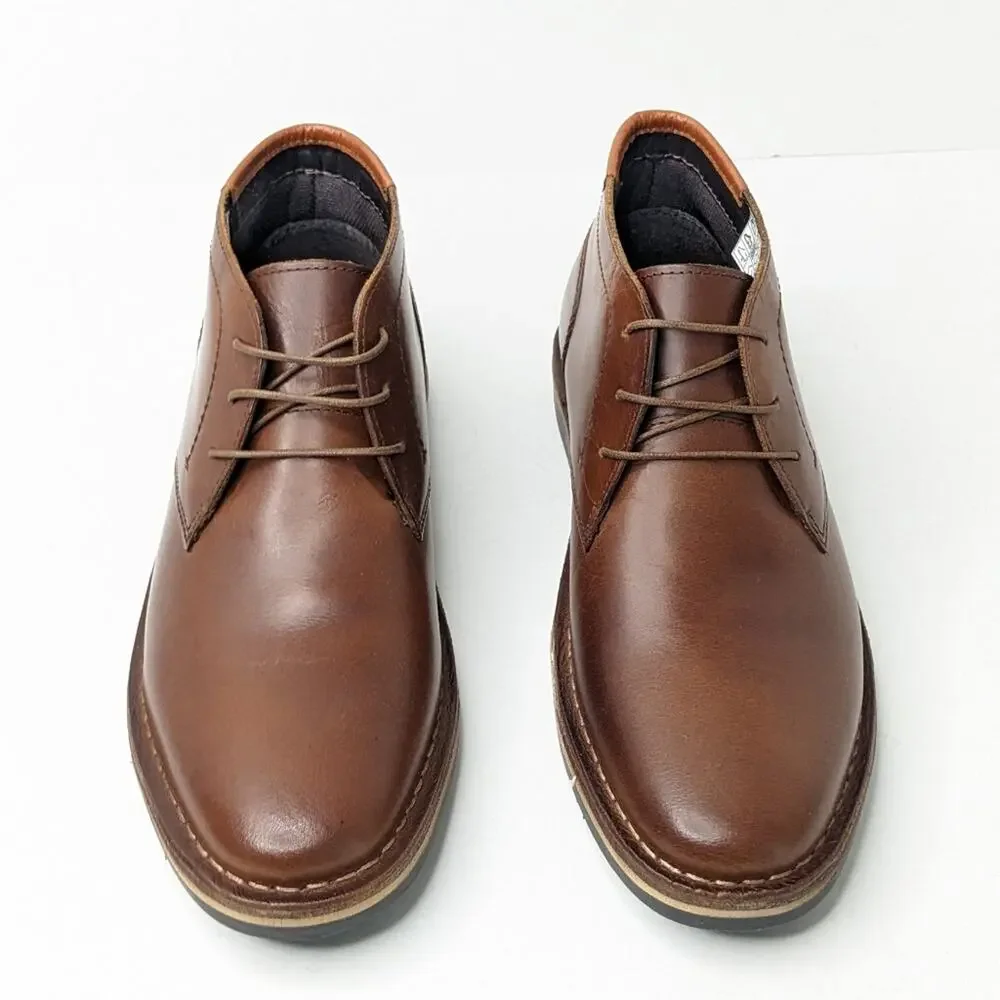 Steve Madden Harken Chukka Boots, Brown Leather, Men's 7 M